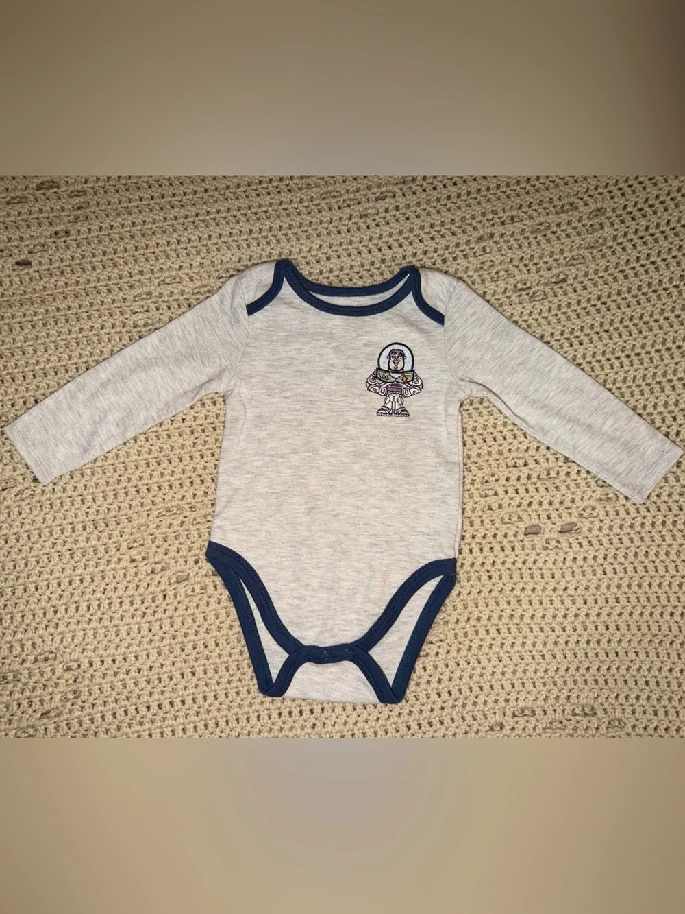 Disney Baby Buzz Lightyear Long Sleeve Bodysuits Set - 18M